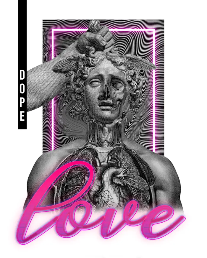 Dope Love - Collage digital